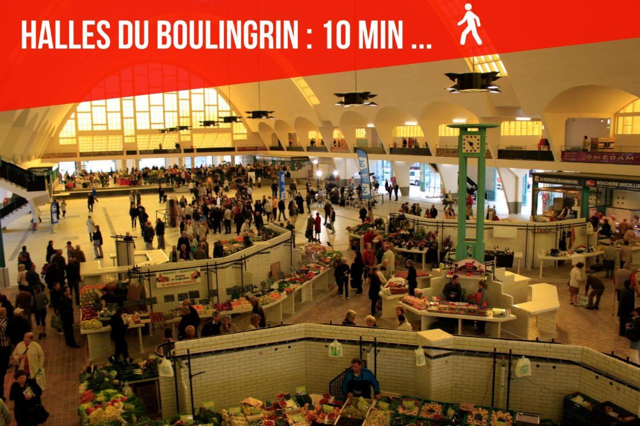 Explorereims - Studio Magique Proche Gare Et Centre Экстерьер фото